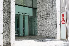 Meiji Holdings Signboard and Logo